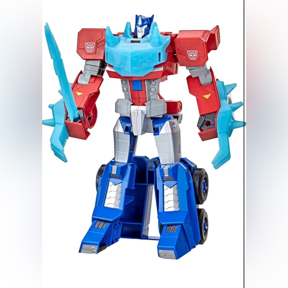 Transformers Optimus Prime Cyberverse Dinobots Unite Roll N’ Change